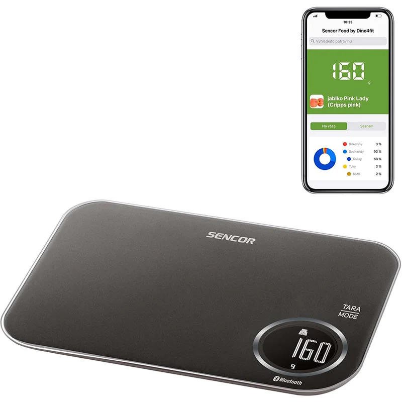 სამზარეულოს ჭკვიანი სასწორი Sencor Smart Kitchen Scale - Image 4