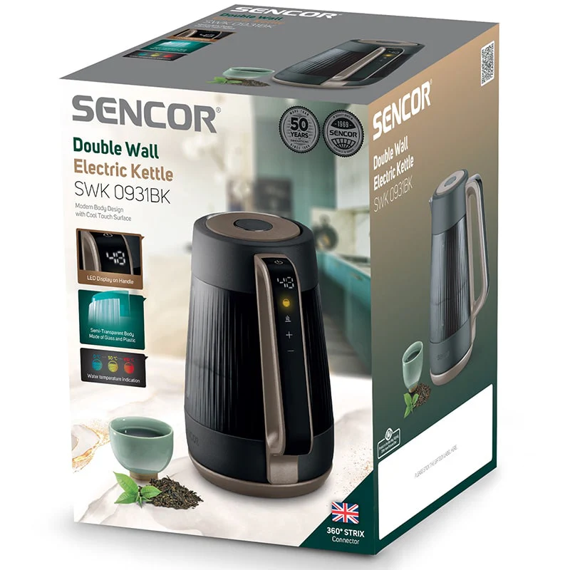 ელექტრო ჩაიდანი Sencor SWK 0931BK - Image 9