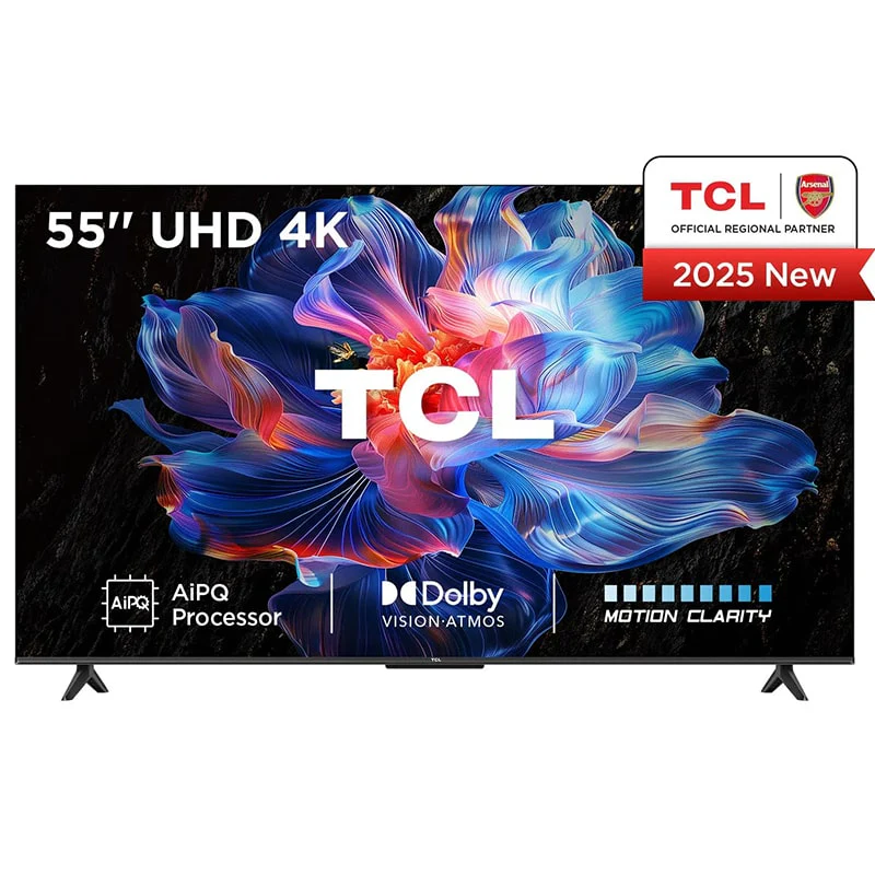 Smart 4K ტელევიზორი TCL 55V6C 55 inch (140 სმ) 2025წ.
