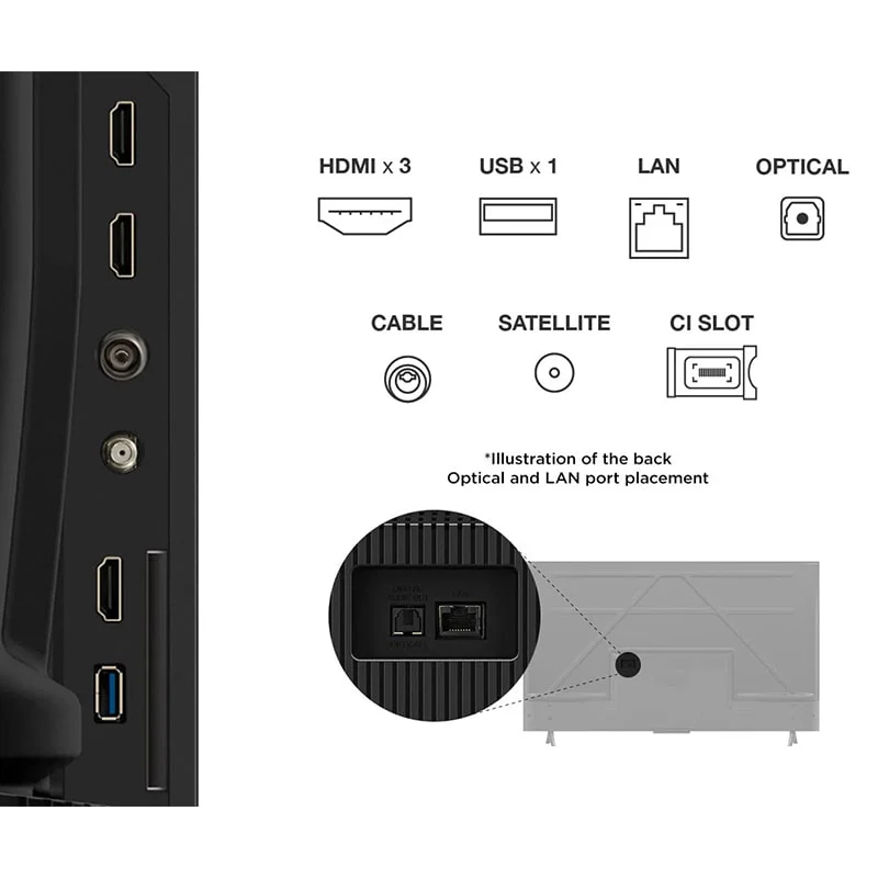 Smart 4K ტელევიზორი TCL 50V6C 50 inch (127 სმ) 2025წ. - Image 6