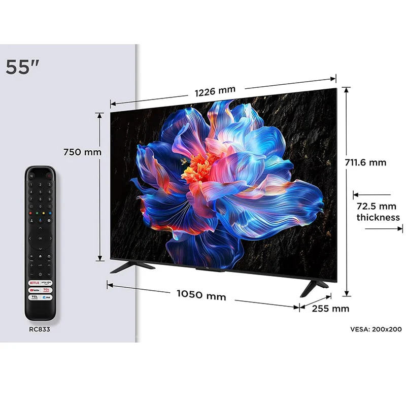 Smart 4K ტელევიზორი TCL 55V6C 55 inch (140 სმ) 2025წ. - Image 12