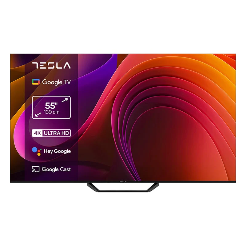 Smart 4K ტელევიზორი Tesla 55E655BUS 55 inch (140მ)