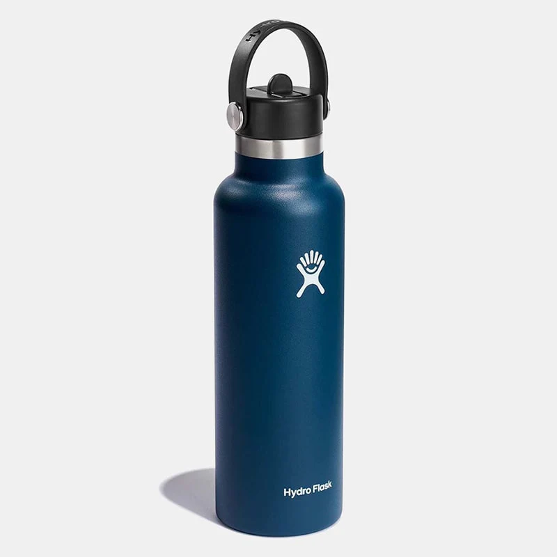 თერმო ბოთლი Hydro Flask 21 OZ STANDARD FLEX STRAW CAP INDIGO - Image 3