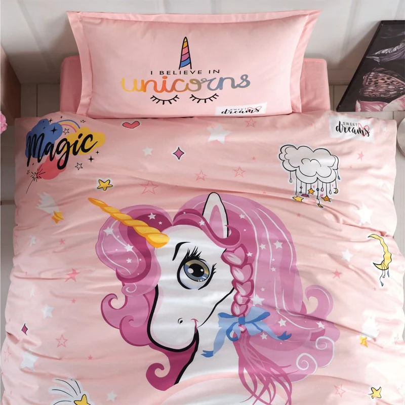თეთრეულის კომპლექტი Clasy Pink Dreams - Image 3