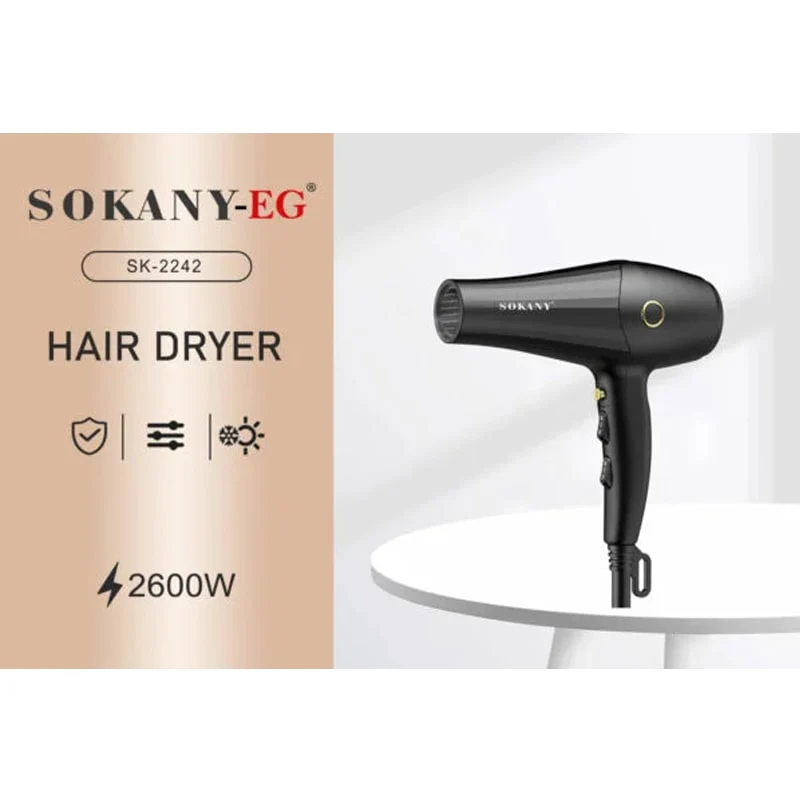 თმის ფენი Sokany SK-2242 - Image 3