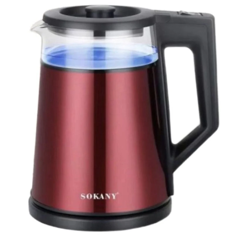 უჟანგავი ფოლადის ელექტრო ჩაიდანი Sokany SK-SH-1076 - Image 3