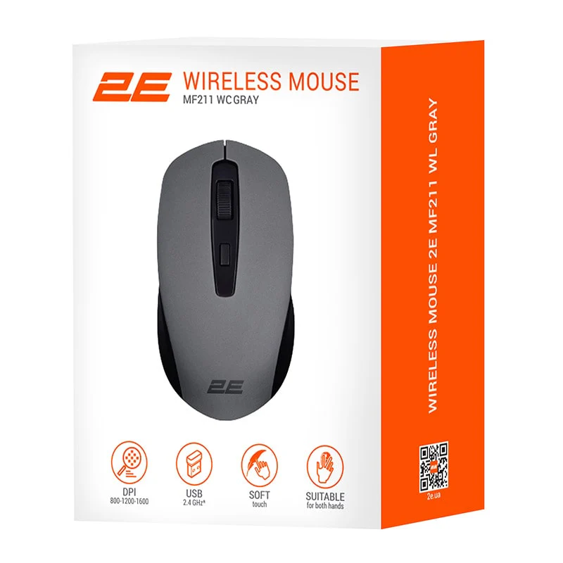უსადენო მაუსი 2E MF211 WL - Image 7