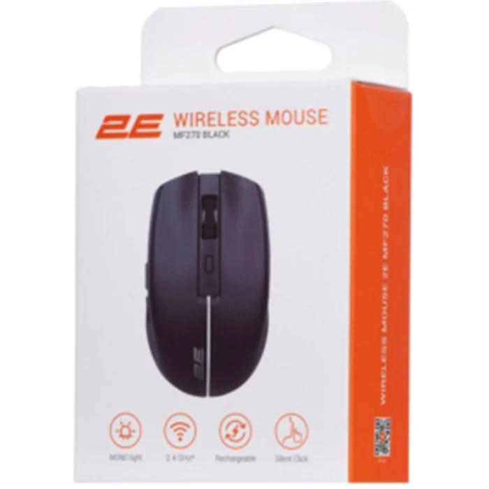 უსადენო მაუსი 2E-MF270WBK - Image 8