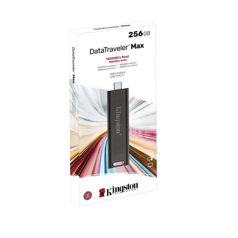 USB ფლეშ მეხსიერება Kingston 256GB DataTraveler Max USB 3.2 Type-C (DTMAX/256GB) - Image 3