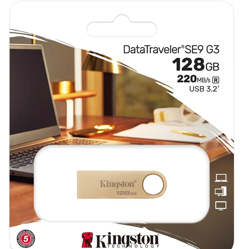 USB ფლეშ მეხსიერება Kingston  DTSE9G3/128GB - Image 3