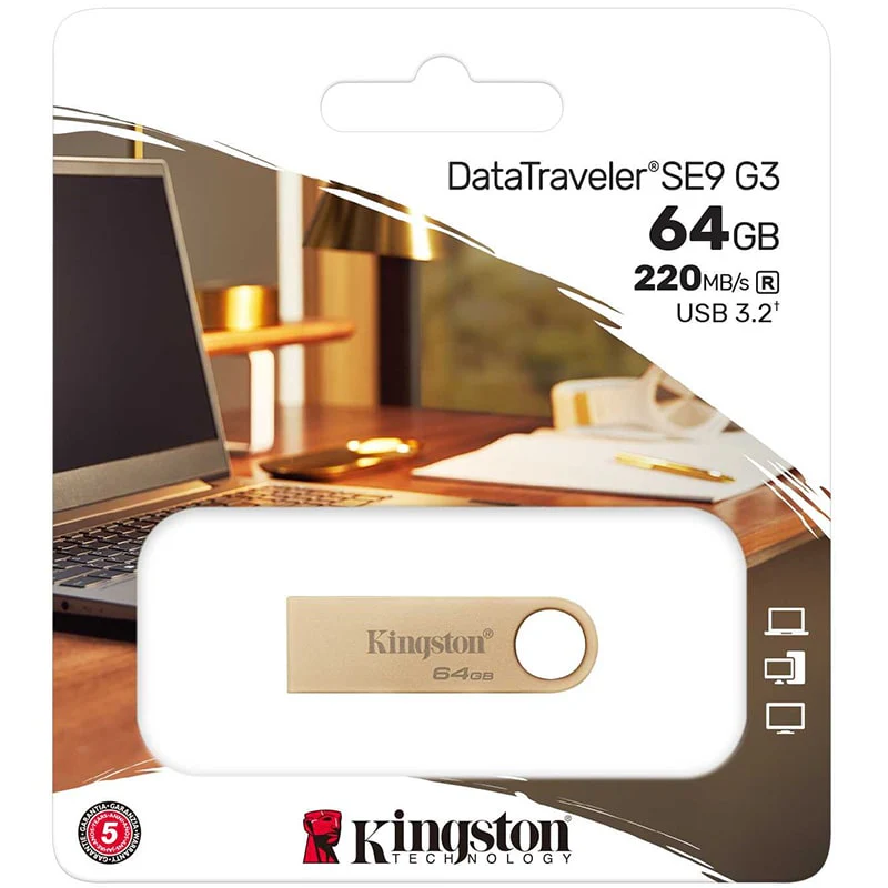 USB ფლეშ მეხსიერება Kingston DTSE9G3/64GB - Image 3