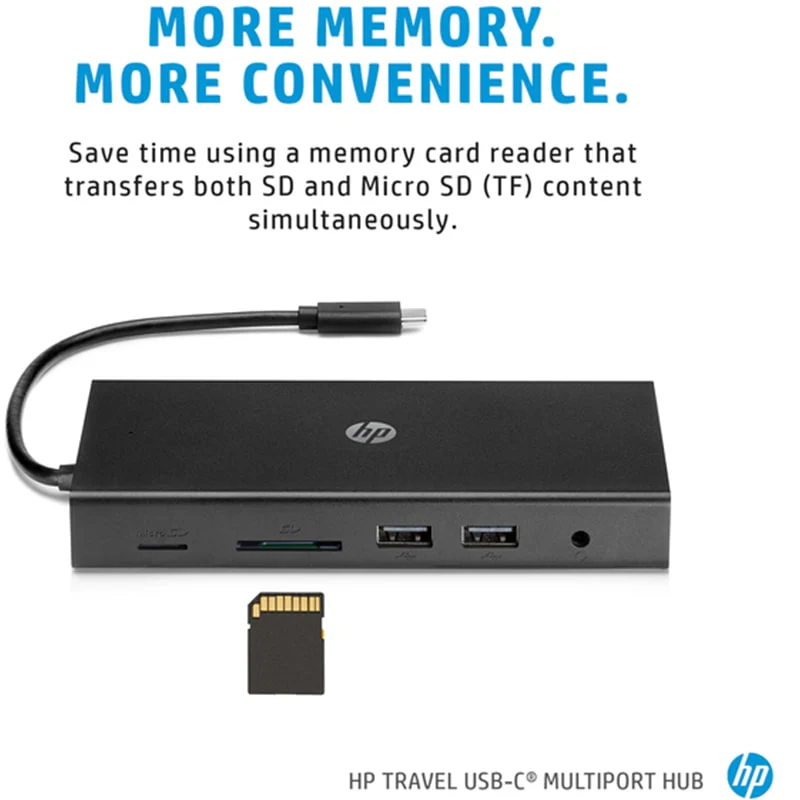 USB გამანაწილებელი HP Travel USB-C Multi Port Hub (1C1Y5AA) - Image 6