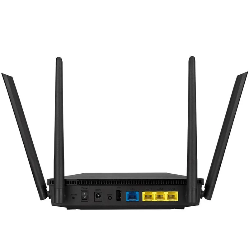 Wi-Fi როუტერი Asus RT-AX53U AX1800 Dual Band WiFi 6 Router (90IG06P0-MO3510) - Image 4