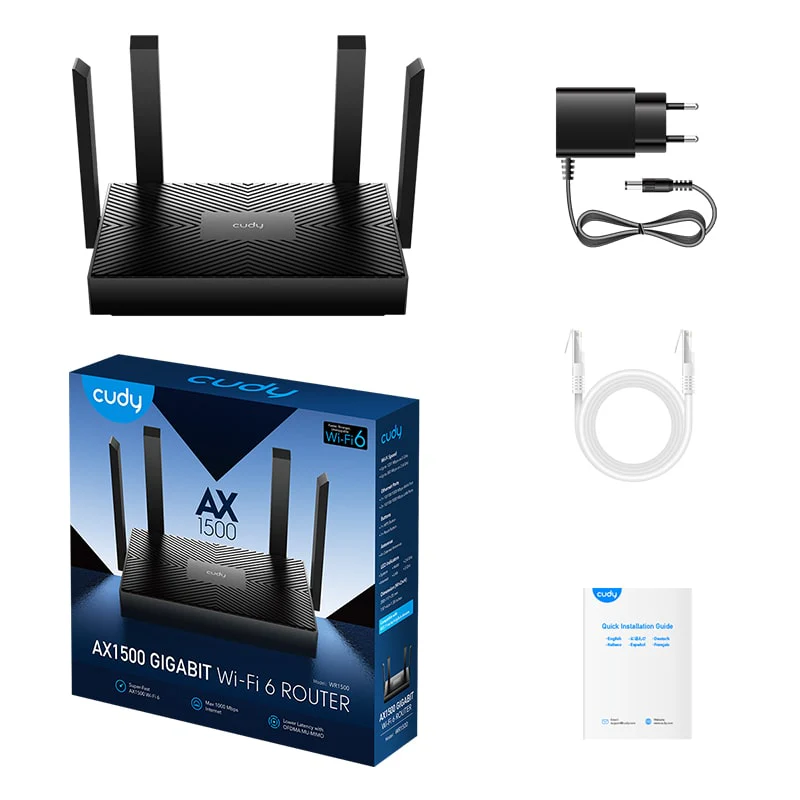 Wi-Fi როუტერი Cudy AX1500 - Image 3