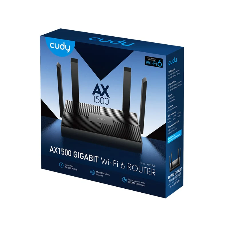 Wi-Fi როუტერი Cudy AX1500 - Image 5