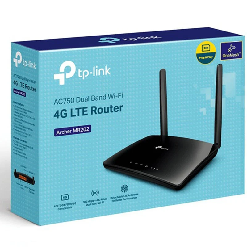 Wi-Fi როუტერი TP-Link Archer MR202 AC750 Wireless Dual Band 4G LTE Router - Image 8