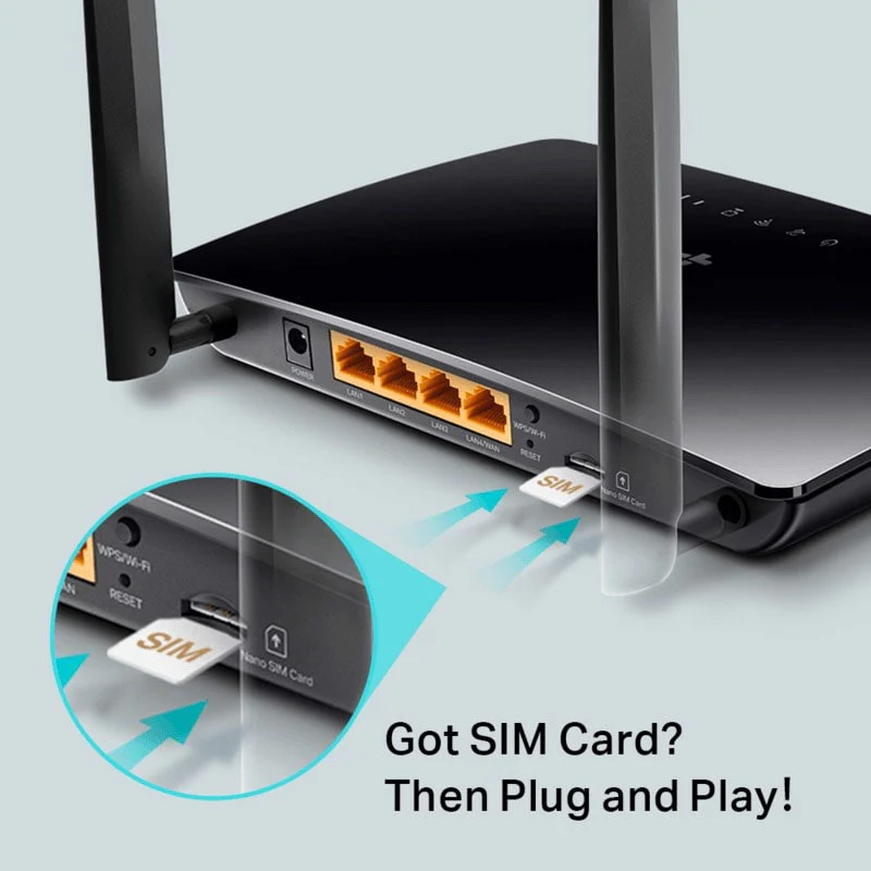 Wi-Fi როუტერი TP-Link Archer MR402 Wireless Dual Band 4G LTE Router - Image 4