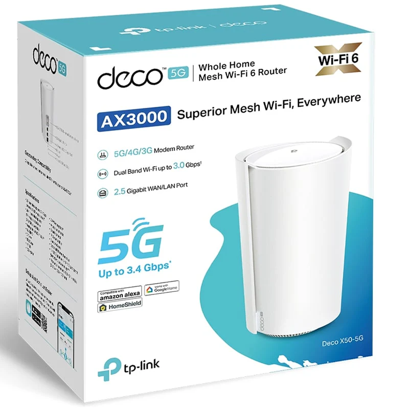 Wi-Fi როუტერი TP-Link Deco X50-5G(1-pack) 5G AX3000 - Image 10