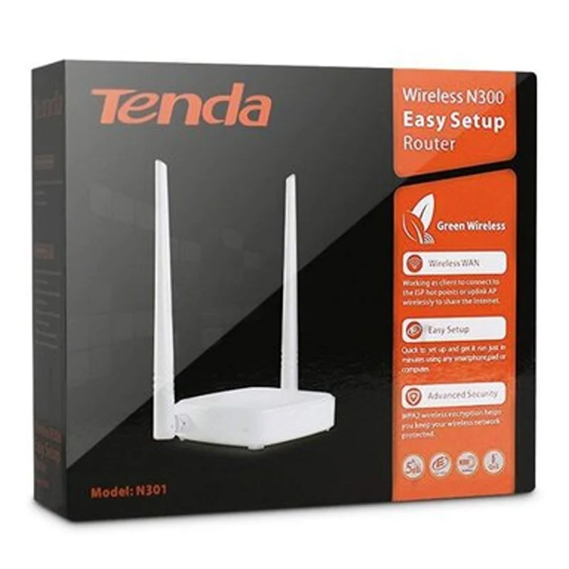 Wi-Fi როუტერი TENDA N301 - Image 6