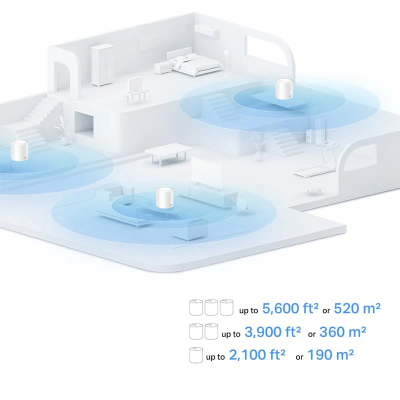 Wi-Fi როუტერი TP-Link DECO X10(3-PACK) - Image 4