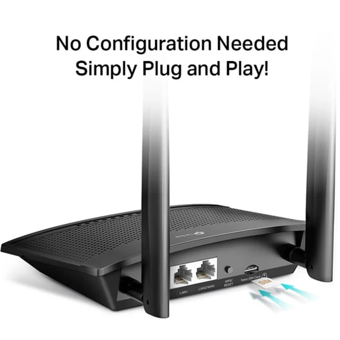 Wi-Fi როუტერი TP-Link TL-MR100 Wireless N 4G LTE Router - Image 4