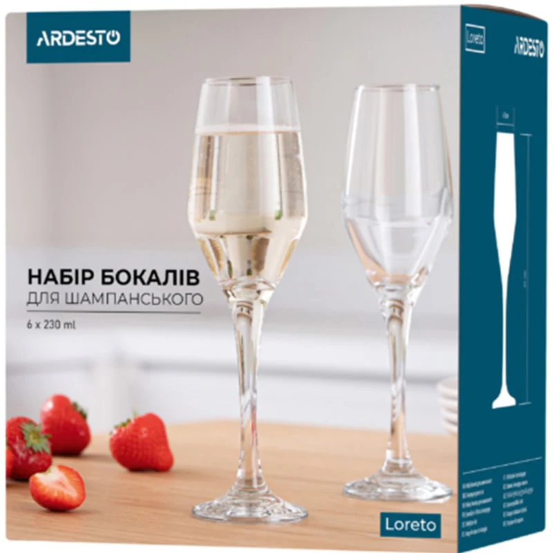 ჭიქების ნაკრები ARDESTO AR2623LC - Image 2