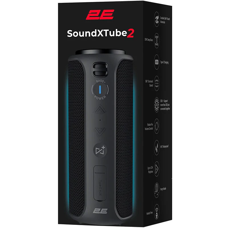 წყალგამძლე Bluetooth დინამიკი 2E SoundXTube 2 - Image 6