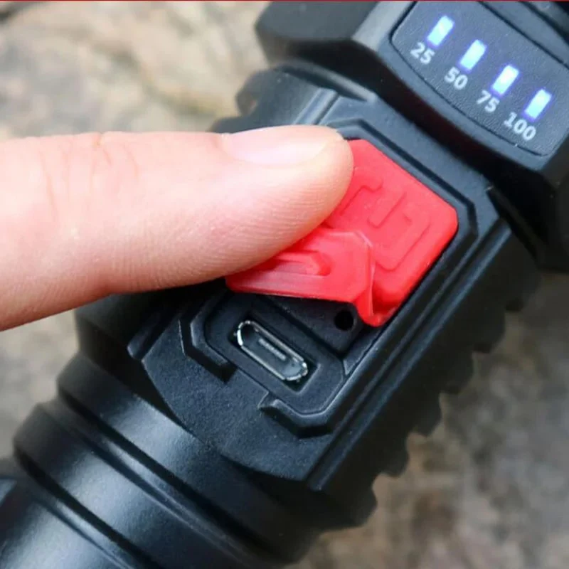 წყალგამძლე მძლავრი ფანარი OEM L-826 - Image 4