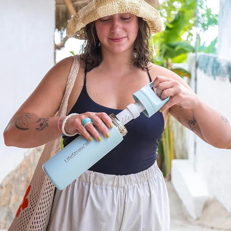 წყლის ბოთლი ფილტრით 500 მლ LifeStraw Go Series - Image 4