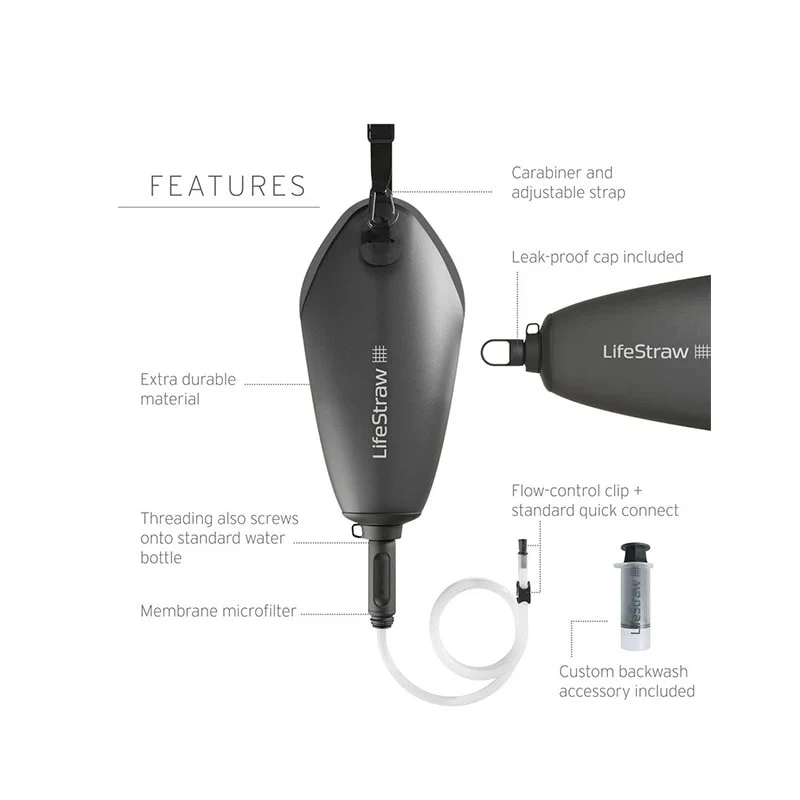 წყლის ფილტრი 3ლ LifeStraw Peak Gravity - Image 4