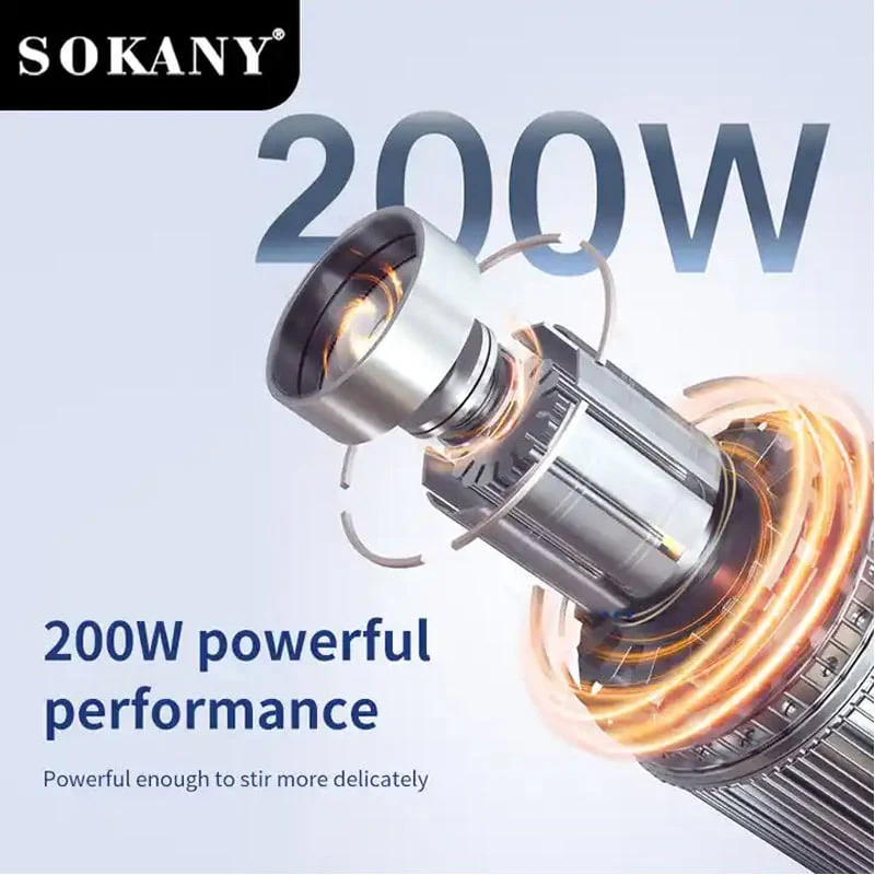 ხელის ბლენდერი ჭიქით Sokany SK-1724 - Image 3
