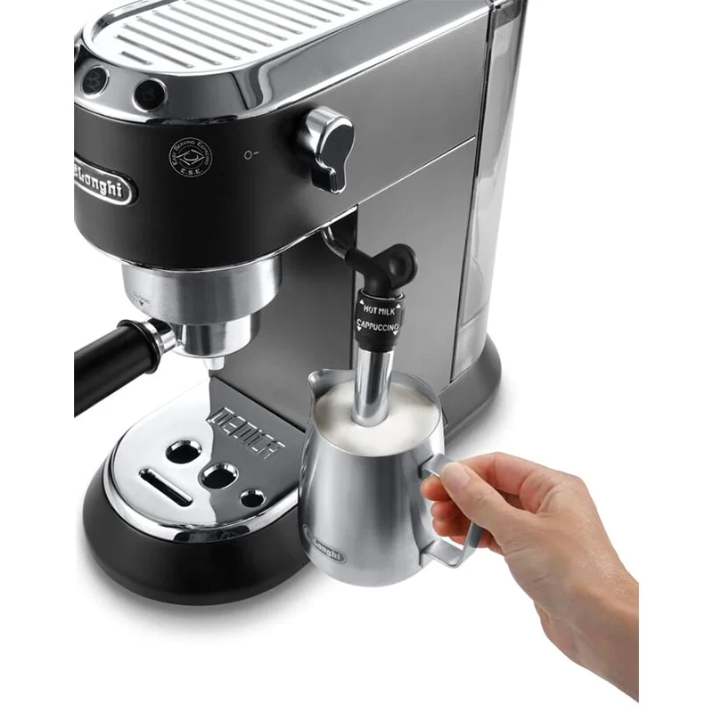 ყავის აპარატი DELONGHI DeLonghi Dedica Manual Espresso Coffee Maker (EC685.BK) - Image 3