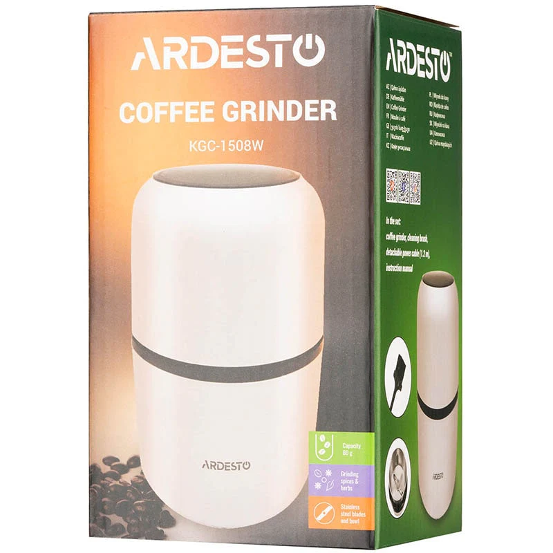 ყავის საფქვავი ARDESTO KGC-1508W - Image 9