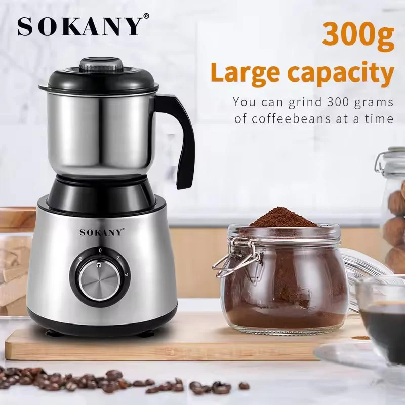 ყავის საფქვავი და მინი ბლენდერი 2-1 ში Sokany SK-156 - Image 4