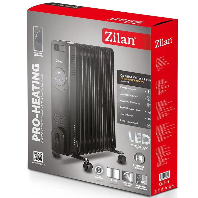 ზეთის გამათბობელი Zilan ZLN8436 - Image 5