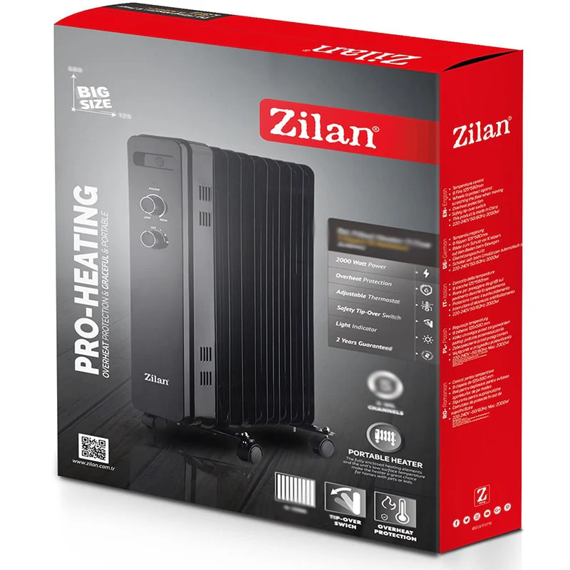 ზეთის გამათბობელი Zilan ZLN8467 - Image 4